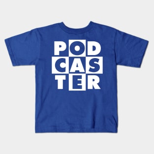 Podcaster Tic-Tac-Toe Kids T-Shirt